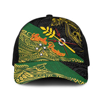 Chimpu Province Papua New Guinea Baseball Net Cap Bird-of-paradise Art Tattoo and Melanesian Motifs - Polynesian Pride