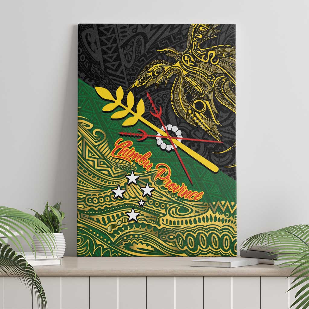 Chimpu Province Papua New Guinea Canvas Wall Art Bird-of-paradise Art Tattoo and Melanesian Motifs - Polynesian Pride