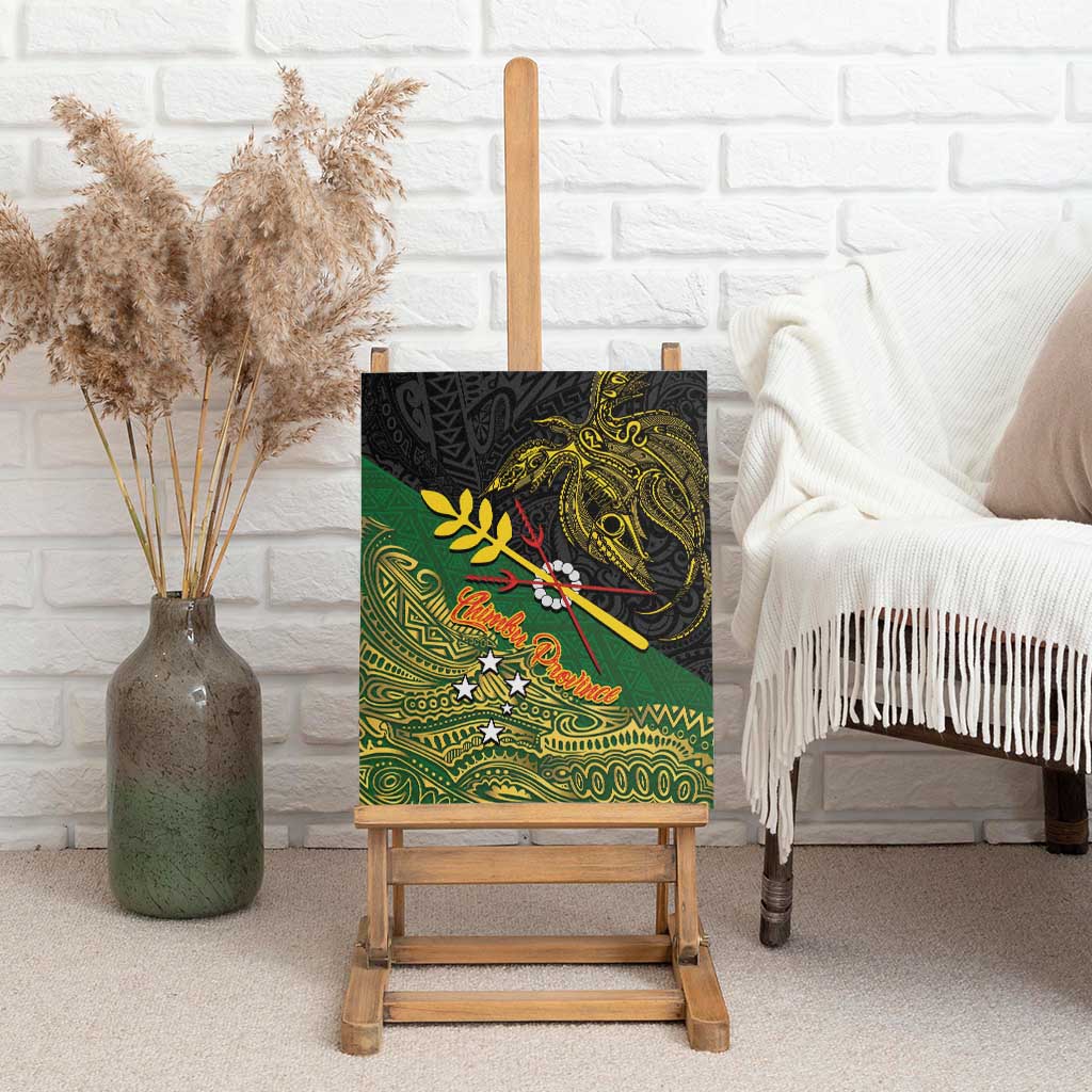 Chimpu Province Papua New Guinea Canvas Wall Art Bird-of-paradise Art Tattoo and Melanesian Motifs - Polynesian Pride