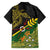 Personalized Chimpu Province Papua New Guinea Family Matching Tank Maxi Dress and Hawaiian Shirt Bird-of-paradise Art Tattoo and Melanesian Motifs - Polynesian Pride