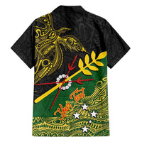 Personalized Chimpu Province Papua New Guinea Hawaiian Shirt Bird-of-paradise Art Tattoo and Melanesian Motifs - Polynesian Pride