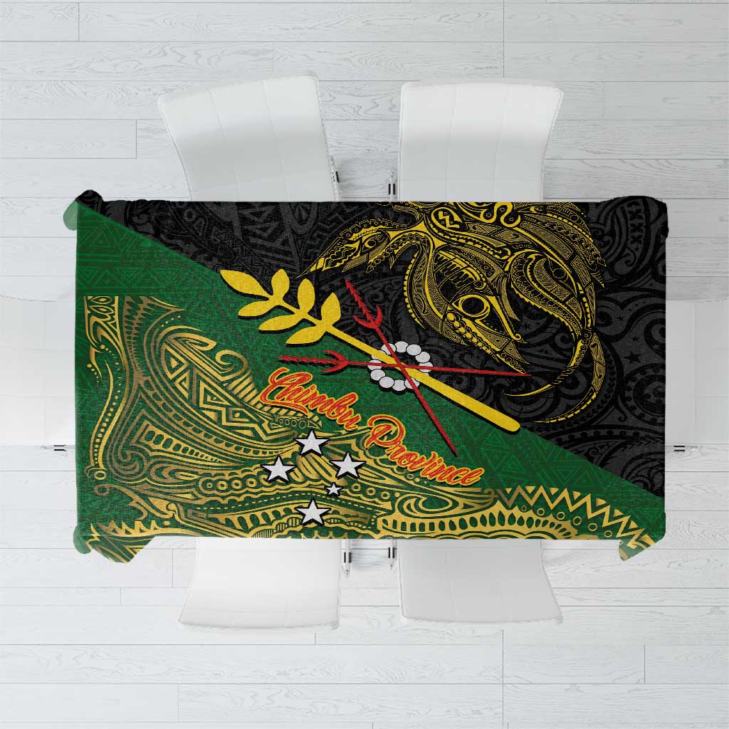 Chimpu Province Papua New Guinea Tablecloth Bird-of-paradise Art Tattoo and Melanesian Motifs - Polynesian Pride