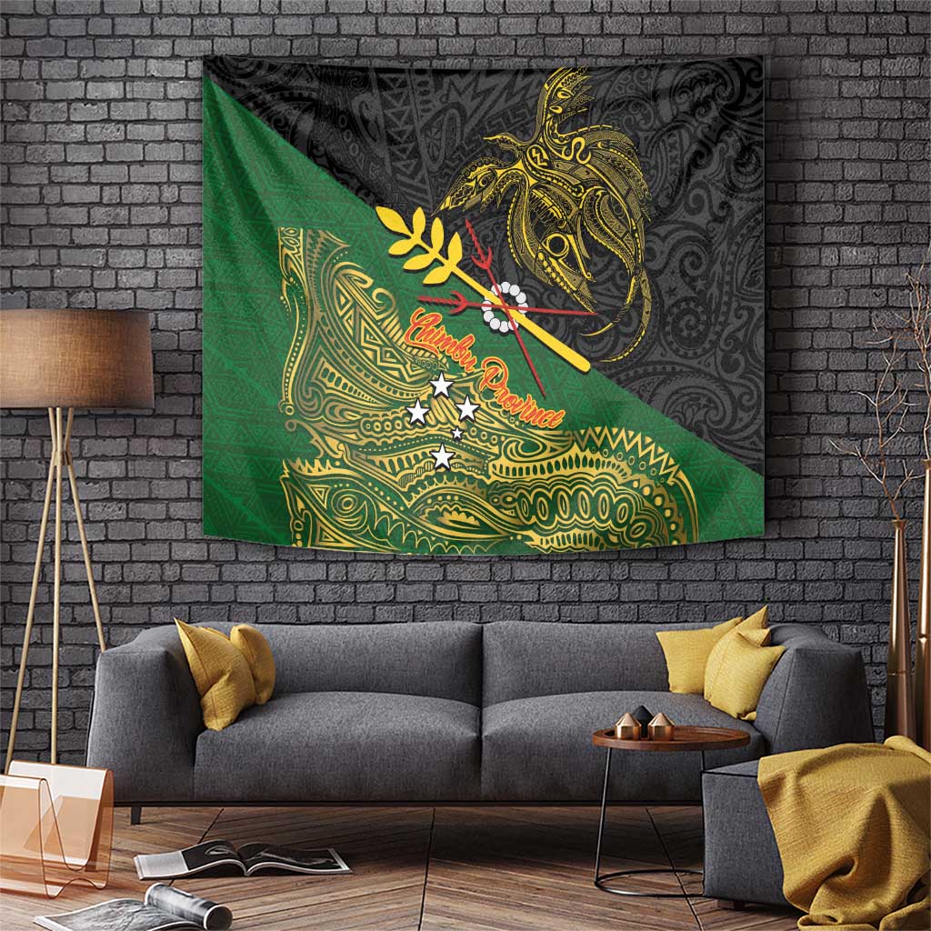Chimpu Province Papua New Guinea Tapestry Bird-of-paradise Art Tattoo and Melanesian Motifs - Polynesian Pride