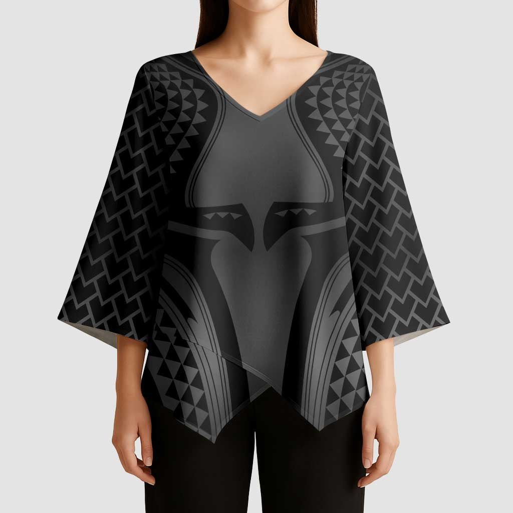 Hawaiian Kakau Art Tattoos Aquaman Style Kimono Sleeve Blouse Special Edition - Polynesian Pride