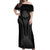 Hawaiian Kakau Art Tattoos Aquaman Style Off Shoulder Maxi Dress Special Edition - Polynesian Pride