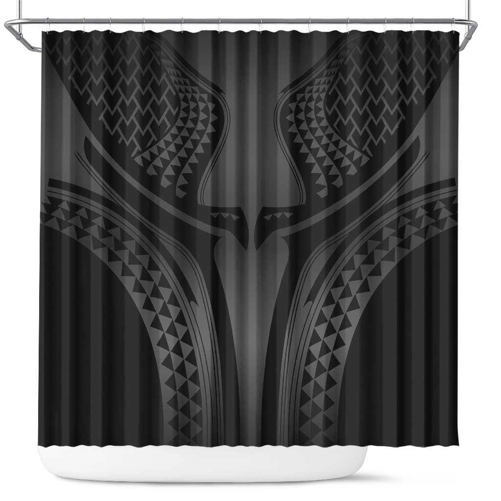 Hawaiian Kakau Art Tattoos Aquaman Style Shower Curtain Special Edition - Polynesian Pride