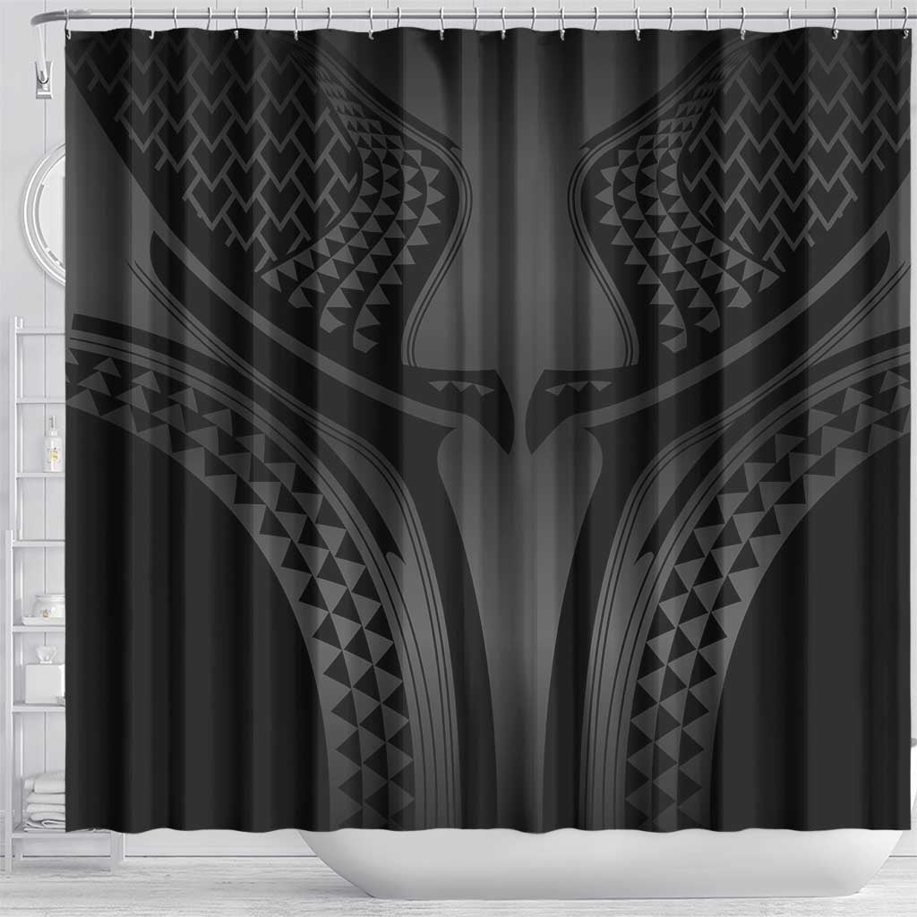 Hawaiian Kakau Art Tattoos Aquaman Style Shower Curtain Special Edition - Polynesian Pride