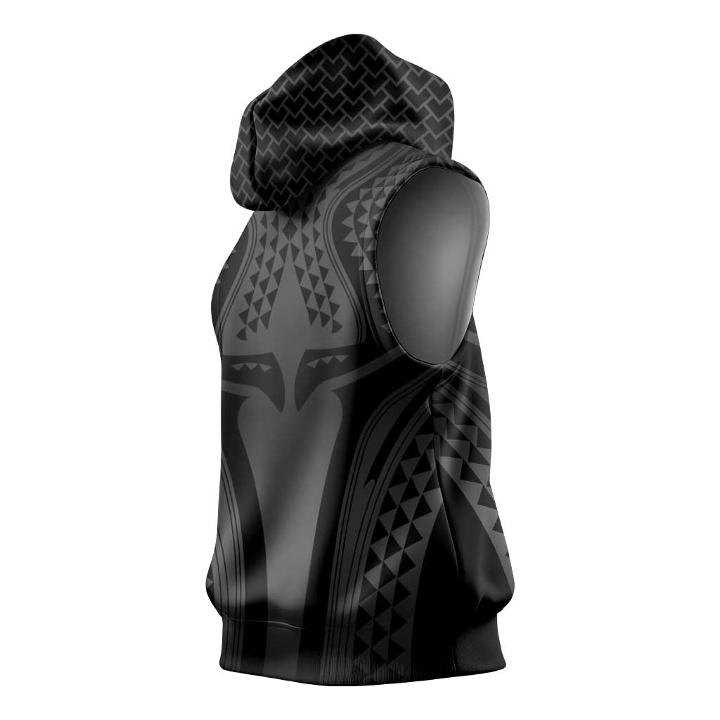 Hawaiian Kakau Art Tattoos Aquaman Style Sleeveless Hoodie Special Edition - Polynesian Pride