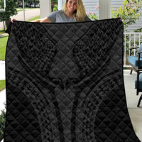Hawaiian Kakau Art Tattoos Aquaman Style Quilt Black Version - Polynesian Pride