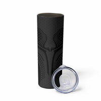 Hawaiian Kakau Art Tattoos Aquaman Style Skinny Tumbler Black Version - Polynesian Pride