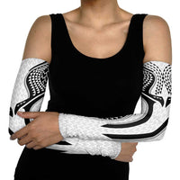 Hawaiian Kakau Art Tattoos Aquaman Style Arm Sleeves White Version - Polynesian Pride