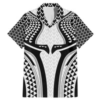 Hawaiian Kakau Art Tattoos Aquaman Style Family Matching Mermaid Dress and Hawaiian Shirt White Version - Polynesian Pride