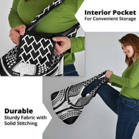 Hawaiian Kakau Art Tattoos Aquaman Style Grocery Bag White Version - Polynesian Pride