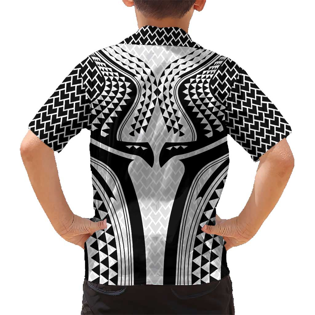 Hawaiian Kakau Art Tattoos Aquaman Style Hawaiian Shirt White Version - Polynesian Pride