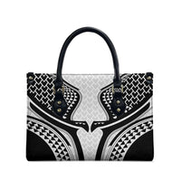 Hawaiian Kakau Art Tattoos Aquaman Style Leather Bag White Version - Polynesian Pride