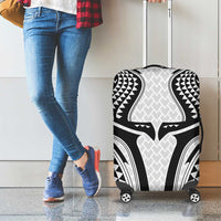 Hawaiian Kakau Art Tattoos Aquaman Style Luggage Cover White Version - Polynesian Pride