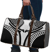 Hawaiian Kakau Art Tattoos Aquaman Style Travel Bag White Version - Polynesian Pride
