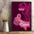 Polynesia Breast Cancer Canvas Wall Art Butterfly and Flowers Ribbon Maori Tattoo Ethnic Pink Style LT03 - Polynesian Pride