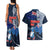 New Zealand Waitangi Couples Matching Tank Maxi Dress and Hawaiian Shirt Te Ra O Waitangi Maori Kiwis Bird LT03 - Polynesian Pride