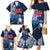 New Zealand Waitangi Family Matching Mermaid Dress and Hawaiian Shirt Te Ra O Waitangi Maori Kiwis Bird LT03 - Polynesian Pride