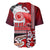 Maori Waitangi Baseball Jersey Hei-tiki Koru with Tino Rangatiratanga Maori Flag LT03 - Polynesian Pride