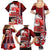 Maori Waitangi Family Matching Summer Maxi Dress and Hawaiian Shirt Hei-tiki Koru with Tino Rangatiratanga Maori Flag LT03 - Polynesian Pride