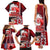 Maori Waitangi Family Matching Tank Maxi Dress and Hawaiian Shirt Hei-tiki Koru with Tino Rangatiratanga Maori Flag LT03 - Polynesian Pride