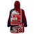 Maori Waitangi Wearable Blanket Hoodie Hei-tiki Koru with Tino Rangatiratanga Maori Flag LT03 - Polynesian Pride