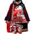 Maori Waitangi Wearable Blanket Hoodie Hei-tiki Koru with Tino Rangatiratanga Maori Flag LT03 - Polynesian Pride