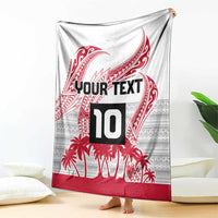 Cook Islands Marathon 2025-Pursuit in Paradise Blanket Red Color LT03 - Polynesian Pride
