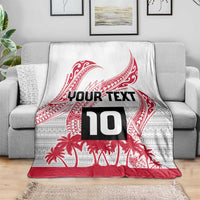 Cook Islands Marathon 2025-Pursuit in Paradise Blanket Red Color LT03 - Polynesian Pride