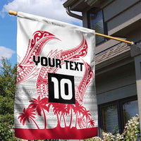 Cook Islands Marathon 2025-Pursuit in Paradise Garden Flag Red Color LT03 - Polynesian Pride