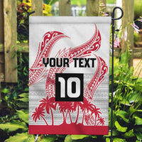 Cook Islands Marathon 2025-Pursuit in Paradise Garden Flag Red Color LT03 Garden Flag Red - Polynesian Pride