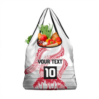 Cook Islands Marathon 2025-Pursuit in Paradise Grocery Bag Red Color LT03 1-pack One Size Red - Polynesian Pride