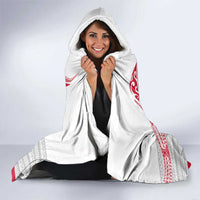 Cook Islands Marathon 2025-Pursuit in Paradise Hooded Blanket Red Color LT03 - Polynesian Pride