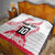 Cook Islands Marathon 2025-Pursuit in Paradise Quilt Red Color