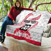 Cook Islands Marathon 2025-Pursuit in Paradise Quilt Red Color