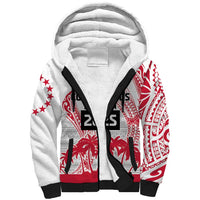 Cook Islands Marathon 2025-Pursuit in Paradise Sherpa Hoodie Red Color LT03 Unisex Red - Polynesian Pride