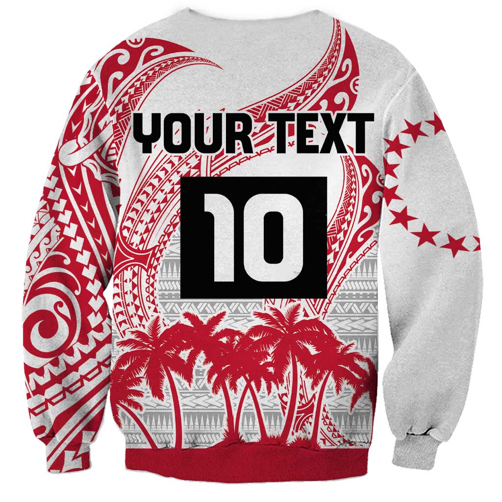 Cook Islands Marathon 2025-Pursuit in Paradise Sweatshirt Red Color LT03 - Polynesian Pride