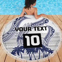 Cook Islands Marathon 2025-Pursuit in Paradise Beach Blanket Blue Color LT03 - Polynesian Pride