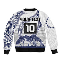 Cook Islands Marathon 2025-Pursuit in Paradise Bomber Jacket Blue Color