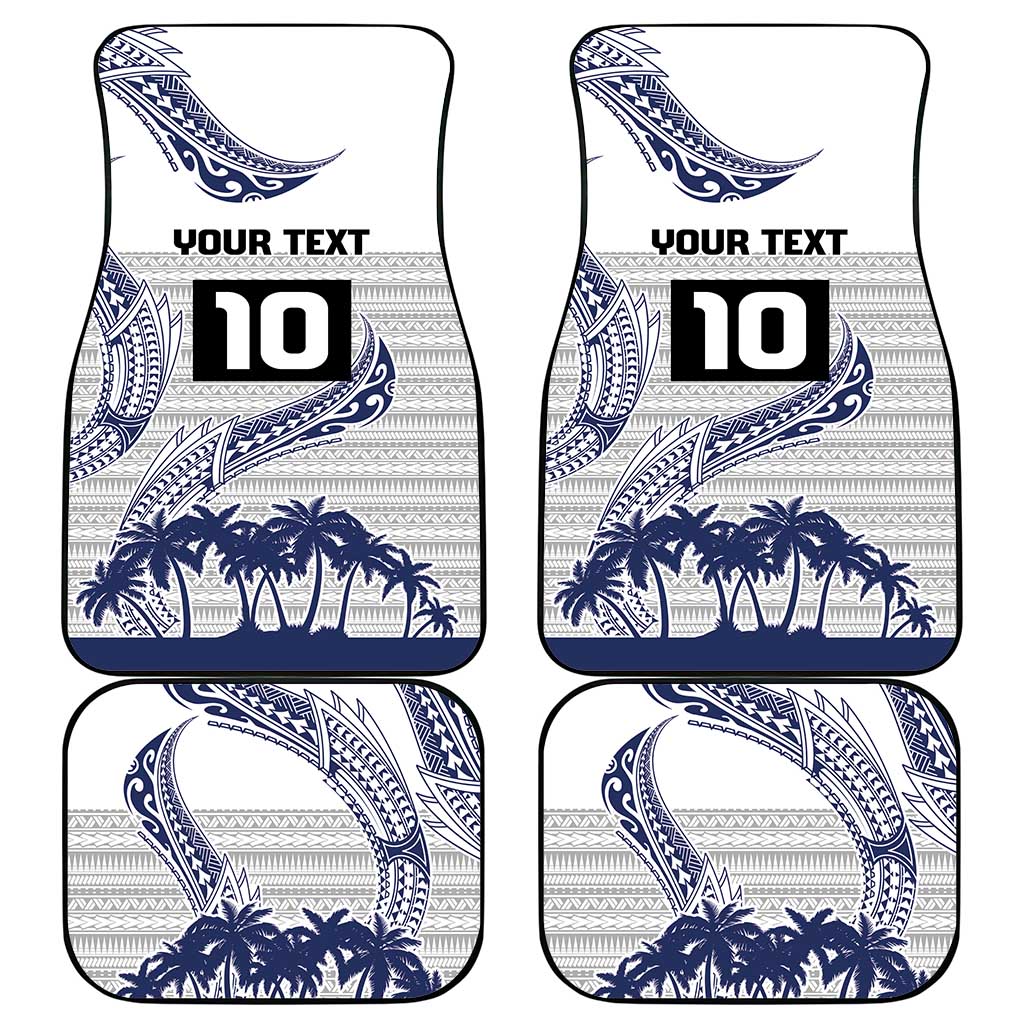 Cook Islands Marathon 2025-Pursuit in Paradise Car Mats Blue Color LT03 - Polynesian Pride