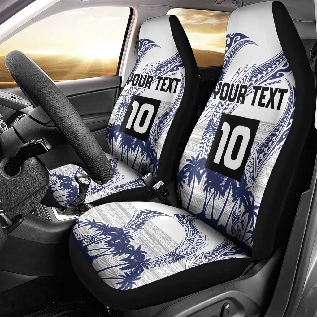 Cook Islands Marathon 2025-Pursuit in Paradise Car Seat Cover Blue Color