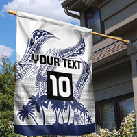 Cook Islands Marathon 2025-Pursuit in Paradise Garden Flag Blue Color LT03 - Polynesian Pride