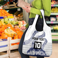 Cook Islands Marathon 2025-Pursuit in Paradise Grocery Bag Blue Color LT03 - Polynesian Pride