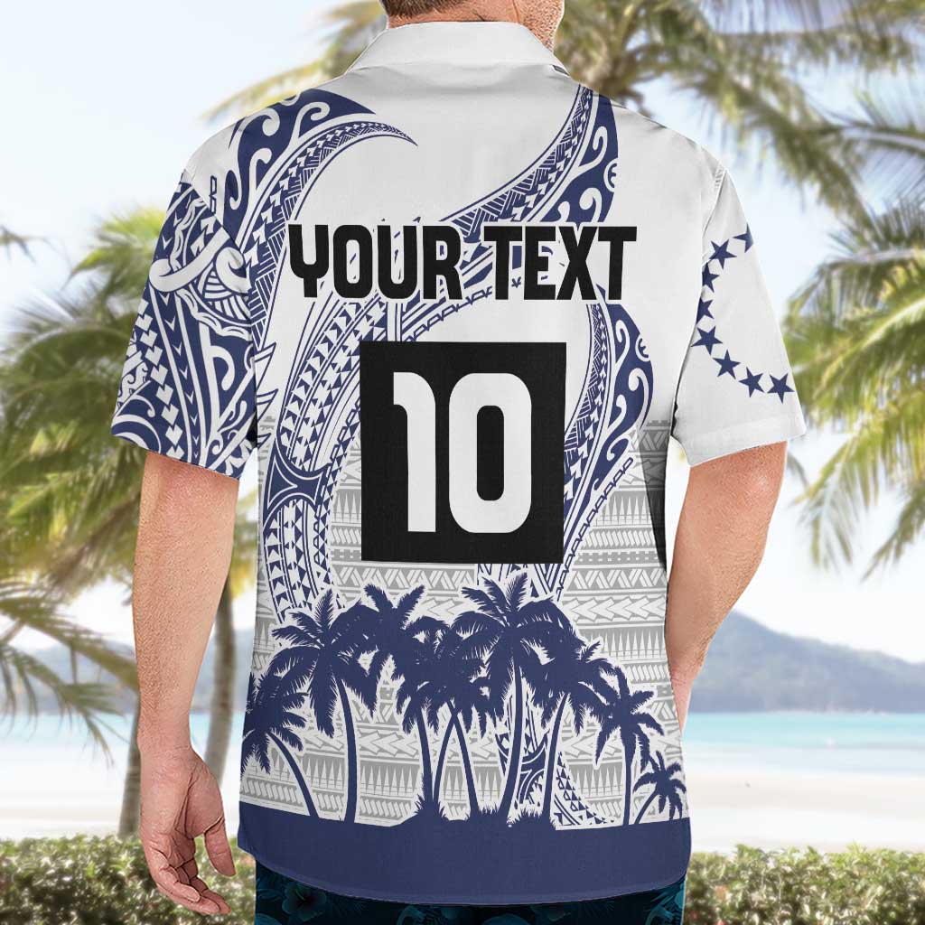 Cook Islands Marathon 2025-Pursuit in Paradise Hawaiian Shirt Blue Color LT03 - Polynesian Pride