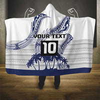 Cook Islands Marathon 2025-Pursuit in Paradise Hooded Blanket Blue Color LT03 - Polynesian Pride