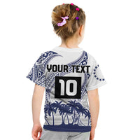 Cook Islands Marathon 2025-Pursuit in Paradise Kid T Shirt Blue Color