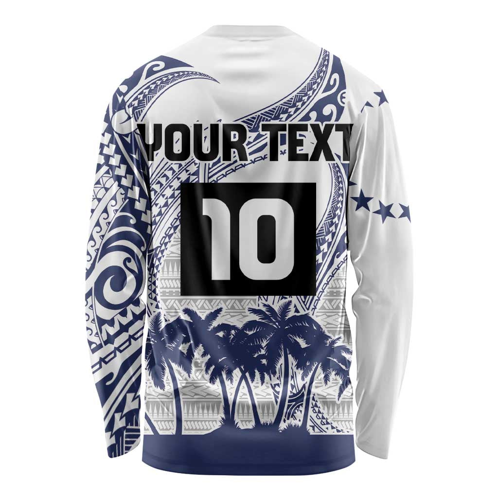 Cook Islands Marathon 2025-Pursuit in Paradise Long Sleeve Shirt Blue Color LT03 - Polynesian Pride