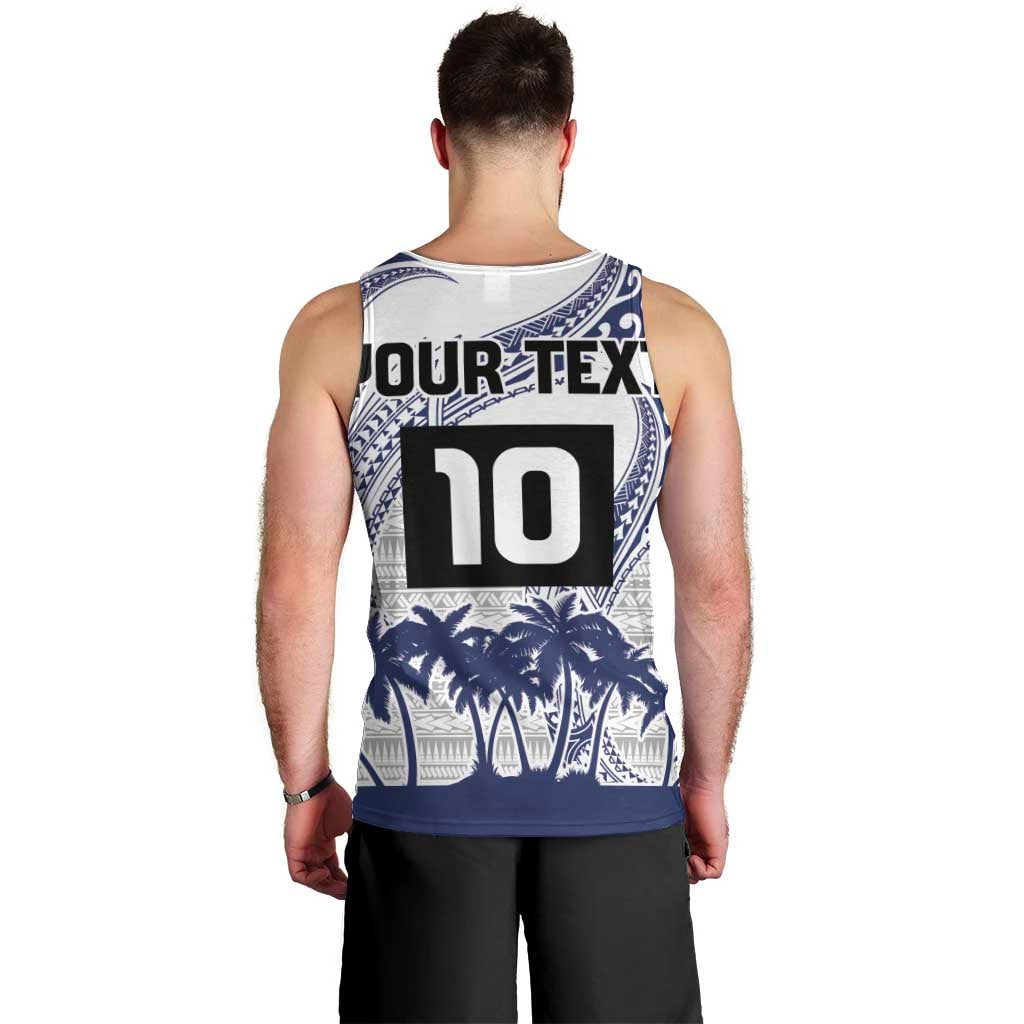 Cook Islands Marathon 2025-Pursuit in Paradise Men Tank Top Blue Color LT03 - Polynesian Pride